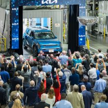 Kia Georgia begins assembly of the 2025 Kia EV9 All-Electric SUV